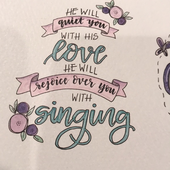 Brand new Barnes & Noble Hand Lettering for Faith Book - Picture 15 of 16